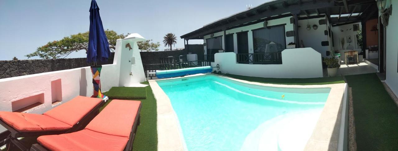 Aptos Con Piscina El Flamboyan 1 Teseguite Exterior photo